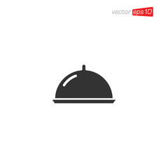 Dish Food Icon Design Illustration