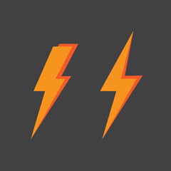 Thunderstorm and Bolt Lighting Flash icon