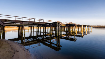 Plaża Bondary nad Zalewem Siemianówka , Podlasie, Polska © podlaski49