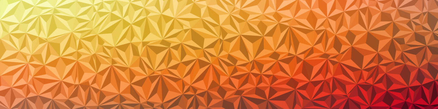 Abstract Low Polygon gradient Generative Art background illustration