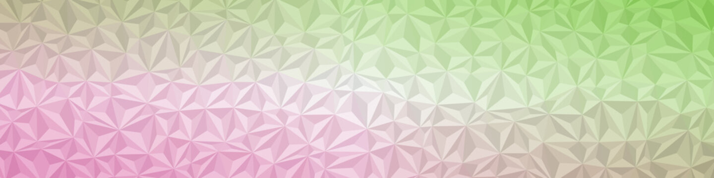 Abstract Low Polygon gradient Generative Art background illustration