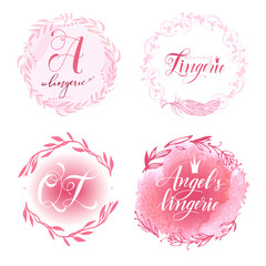 set of lingerie logo