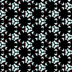 Seamless pattern in ornamental style. Geometric desing texture for gift.