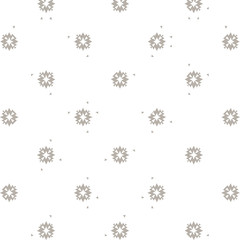 Seamless pattern in ornamental style. Geometric desing texture for gift.