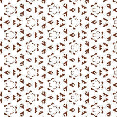 Seamless pattern in ornamental style. Geometric desing texture for gift.