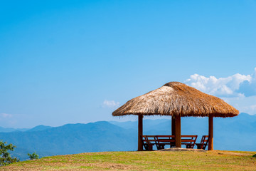 Beautiful Campground on the high mountain.
