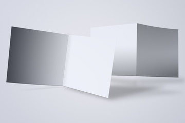 Fototapeta premium DieCut Bi-Fold Card