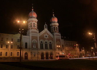 Fototapeta na wymiar Synagoga in Pilsen