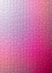 Abstract Low Polygon gradient Generative Art background illustration