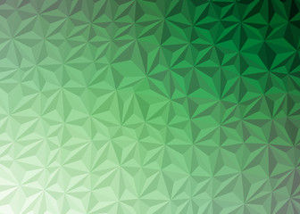 Abstract Low Polygon gradient Generative Art background illustration