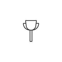 Location icon. Map pin symbol. Logo design element