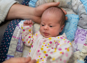 Newborn baby two weeks old