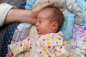 Newborn baby two weeks old