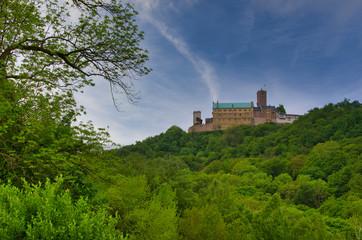 Fototapeta na wymiar Die Wartburg Eisenach Thüringen Deutschland