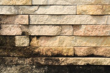 background of stone wall