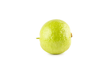 guava fruit on white background fruit agriculture food isolated