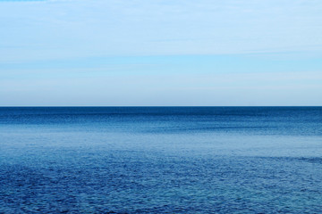 blue sea landscape for background