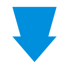 Down arrow icon. download image vector.