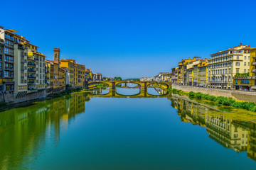 Obraz premium Ponte Santa Trinita bridge in Italy