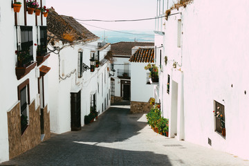 Fototapeta na wymiar Medina-Sidonia. Spanish village in southern Spain