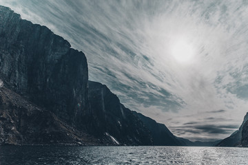 Lysefjord - view from the water