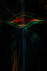 Abstract light effect..