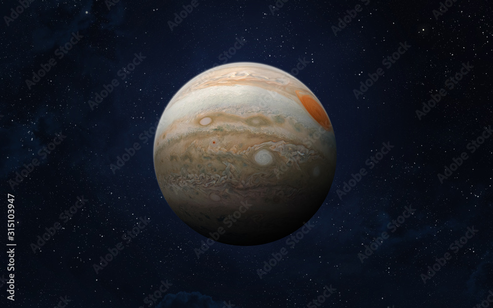 Canvas Prints planet jupiter.