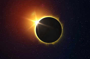 Obraz premium Solar Eclipse.