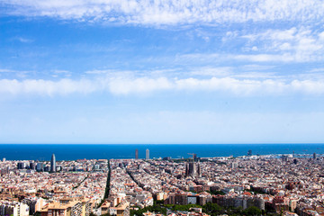 view of barcelona spain