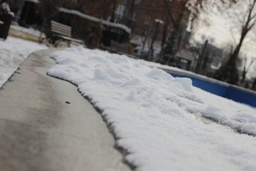 Obraz premium road in snow