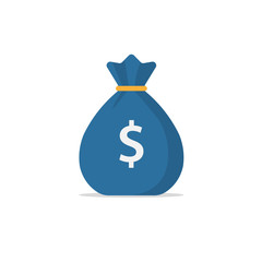 money bag icon with a dollar sign.