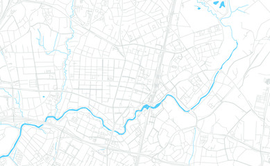 Vantaa, Finland bright vector map