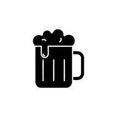 beer mug icon. Element of drinks icon for mobile concept and web apps. Thin line beer mug icon can be used for web and mobile. Premium icon on white background