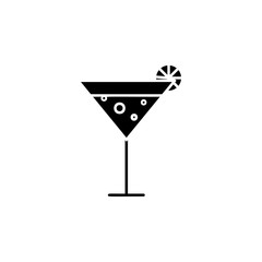 cocktail icon. Element of drinks icon for mobile concept and web apps. Thin line cocktail icon can be used for web and mobile. Premium icon on white background
