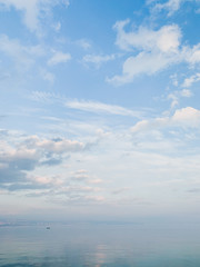 Sea and sky background