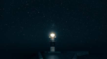 Lighthouse Cape Ortegal