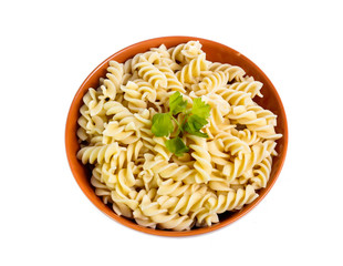 pasta isolated on white