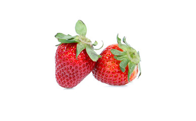 strawberry isolated on white