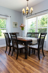 dining room with table and chairs