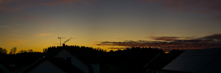 sonnenuntergang 13 Jan. 20