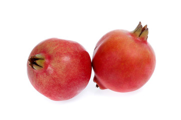 Pomegranate   isolated on white background