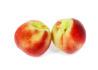 Fototapeta na wymiar Peach isolated on white
