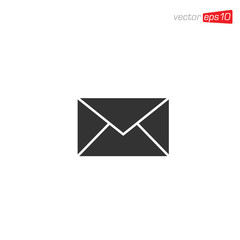 Envelope Message Icon Design Illustration