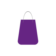 shopping bag paper commercial icon vector illustration design