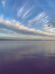 Fototapeta premium Sea and sky background