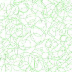 Fototapeta premium Scribble vector pattern.Vector abstract seamless scribble background.Vibrant art chaos backdrop. Creative tangled composition.