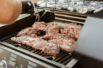 Fleisch auf dem Grill