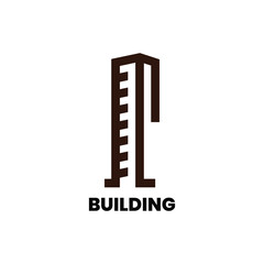 building logo like icon for business corporate, design template - vector illustration