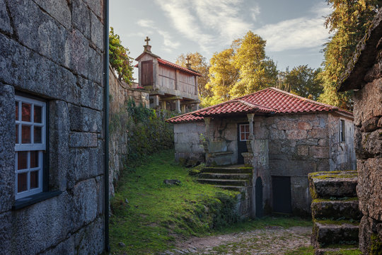 Brufe, rural village in National Park of Peneda Geres, Portugal