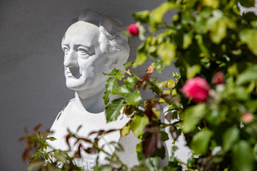 Goethe Statue in Bad Berka